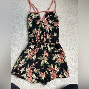 Solemio floral romper